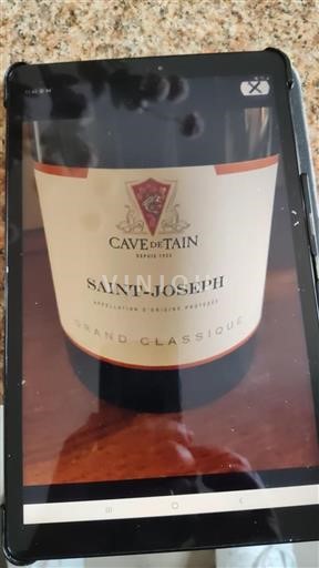 Vallée du Rhône Saint-Joseph Cave De Tain Grand Classique 2021