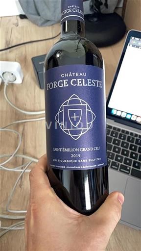 Bordéus Saint-Émilion Grand Cru Grand Cru Château Forge Celeste 2019