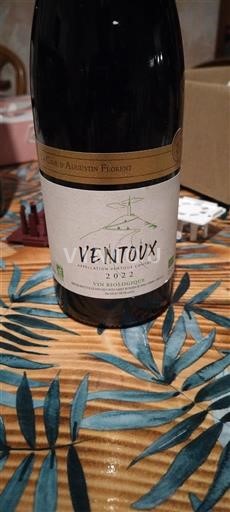 Vallée du Rhône Ventoux La Cave Augustin Florent 2022