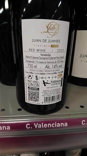 Valencijska skupnost Valencija Juan De Juanes 2022