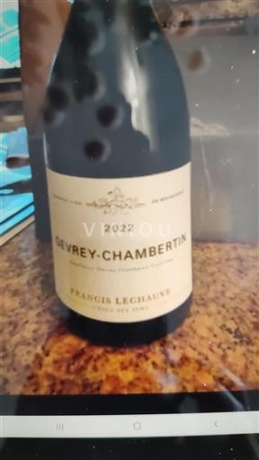 Bourgogne Gevrey-chambertin Francis Lechauve 2022