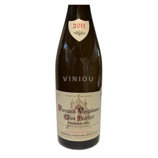 Vin Rouge sec Clos Berthet P. Dubreuilfontaine Père & Fils 2011 France Bourgogne Pernand-vergelesses AOC Premier Cru