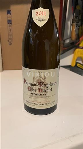 Borgonha Pernand-vergelesses Premier Cru P. Dubreuilfontaine Père & Fils Clos Berthet 2011