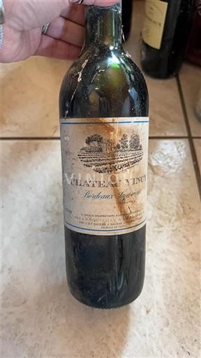 Bordeaux Bordeaux supérieur Château Vincoy 1989