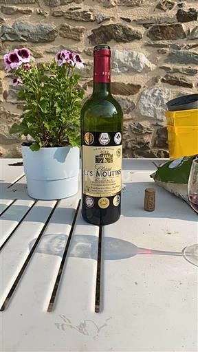 Vin Rouge sec Château Les Moutins 2022 France Bordeaux AOC