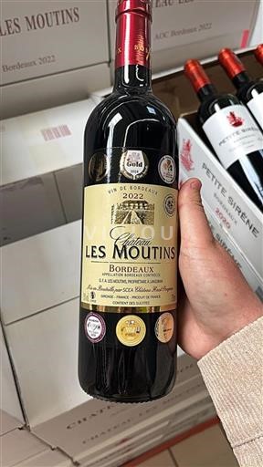 Bordéus Château Les Moutins 2022