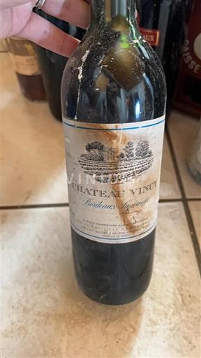 Bordeaux Bordeaux supérieur Château Vincy Non Millésimé