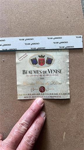 Vallée du Rhône Beaumes de Venise Balma Venitia Cru des Côtes du Rhône 2008