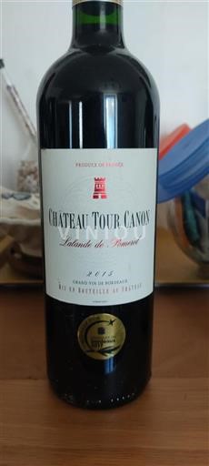 Bordeaux Lalande-de-Pomerol Château Tour Canon 2015