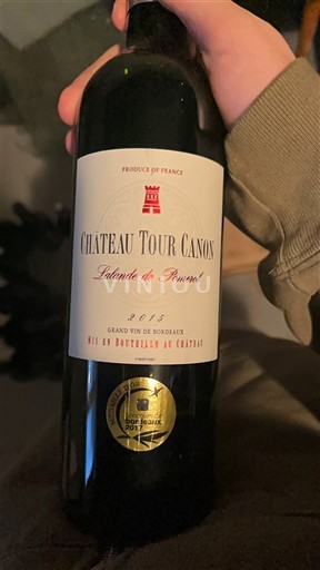 Bordeaux Lalande-de-Pomerol Château Tour Canon 2015