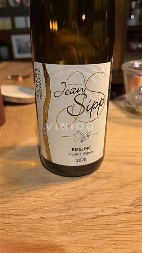 Alsace Không được chỉ định Jean Sipp Vieilles Vignes 2020