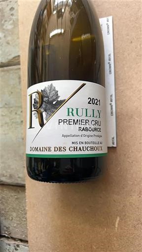Borgogna Rully Premier Cru Domaine Des Chauchoux Rabourc%c3%a9 2021