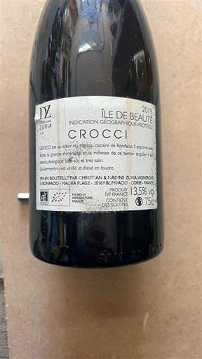 Corse Đảo sắc đẹp Domaine Zuria Crocci 2019