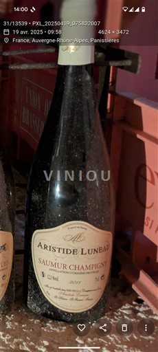 Údolí Loiry Saumur-Champigny Aristide Luneau 2011