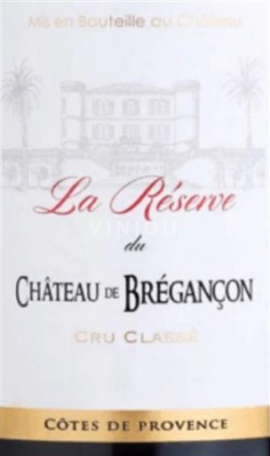 Provenza Côtes de Provenza Château Brégançon La Réserve du château de Brégançon 2016