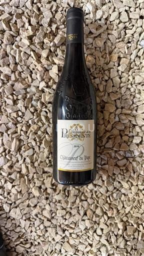 Rhônen laakso Châteauneuf-du-Pape Domaine La Présidente 2019