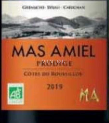 Roussillon Côtes-du-Roussillon Mas Amiel Prodige 2019