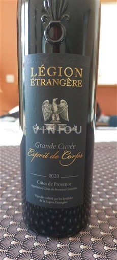 Provenza Côtes de Provenza Légion Étrangère Grande Esprit de Corps 2020
