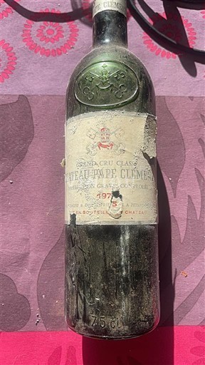 Bordeaux Pessac-Léognan Grand Cru Pape Clement 1973