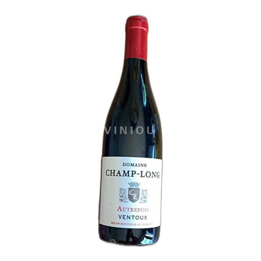 Vin Rouge sec Autrefois Domaine Champ-Long 2021 France Vallée du Rhône Ventoux AOC