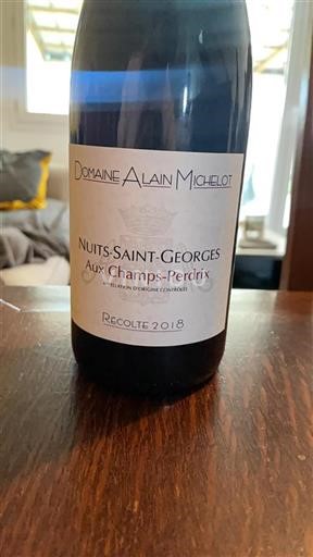Burgundy Nuits-Saint-Georges Domaine Alain Michelot Aux Champs-Perdrix 2018