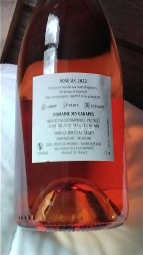 Sud-Ouest Comté tolosan Domaine Des Ganapes 2022