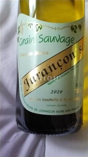 Sud-Ovest Jurançon Cave Des Producteurs De Jurançon Grain Sauvage 2020