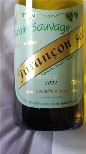 Sud-Ovest Jurançon Cave Des Producteurs De Jurançon Grain Sauvage 2021