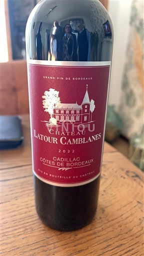 Bordeaux Cadillac-Côtes-de-Bordeaux Château Latour Camblanes 2022