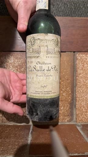 Bordeaux Saint-Estèphe Château La Salle De Pez 1967