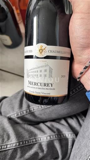 Burgundsko Mercurey Domaine Des Chaumellottes Saint Vincent 2020