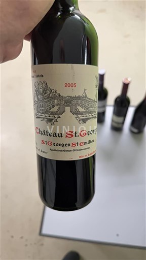 Bordoja Saint-Georges-Saint-Émilion Château St. Georges 2005