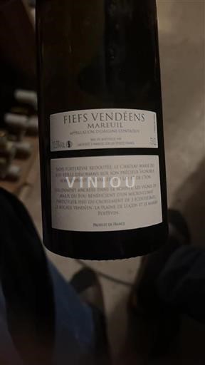 Loire Valley Mareuil Château Marie Du Fou 2014