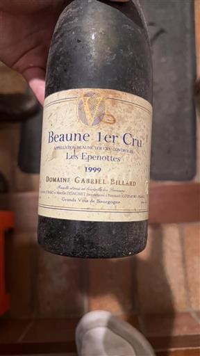 Borgoña No especificado Premier Cru Domaine Gabriel Billard Les Epenottes 1999