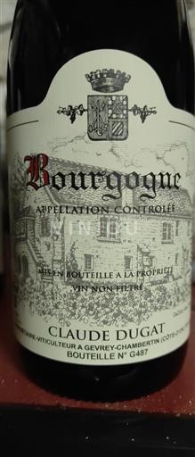 Burgund Claude Dugat 2022