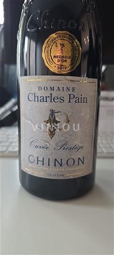 Thung lũng sông Loire Chinon Charles Pain Prestige 2018