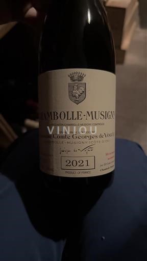 Burgundy Chambolle-Musigny Domaine Comte Georges De Vogüé 2021