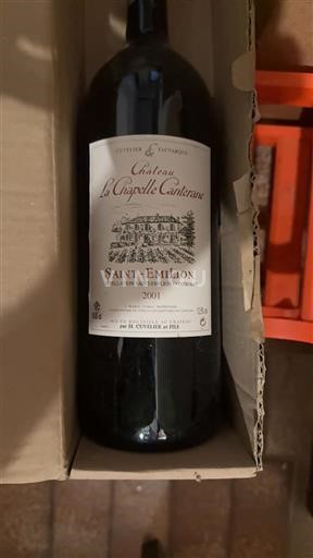 Burdeos Saint-Émilion Grand Cru La Chapelle Canterane 2001