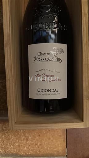 Rhônen laakso Gigondas Château La Croix Des Pins Les Dessous des Dentelles 2017