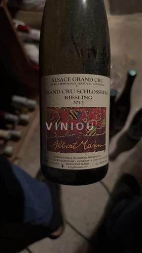 Alsace Alsace Grand Cru Grand Cru Albert Mann Grand Cru Schlossberg Riesling 2012