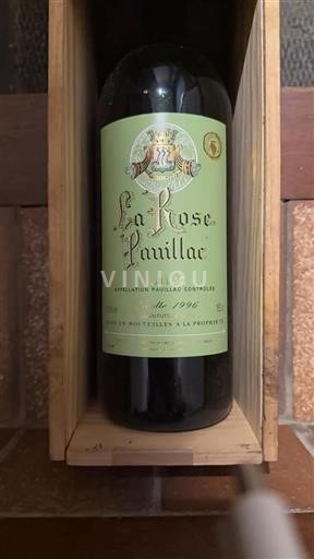 Bordéus Pauillac La Rose Pauillac 1996