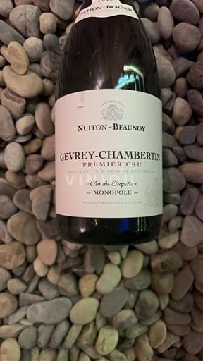 Burgund Gevrey-Chambertin Premier Cru Nuitonbeaunoy Clos du Chapitre 2018