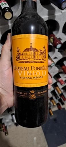 Bordeaux Listrac-Médoc Grand Cru Château Fonreaud 2017
