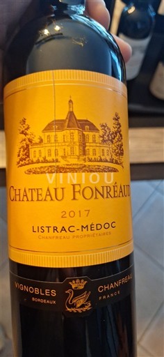 Bordeaux Listrac-Médoc Grand Cru Château Fonreaud 2017