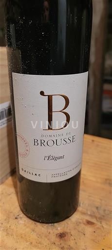 Sud-Ouest Domaine Brousse L'Élégant Non Millésimé