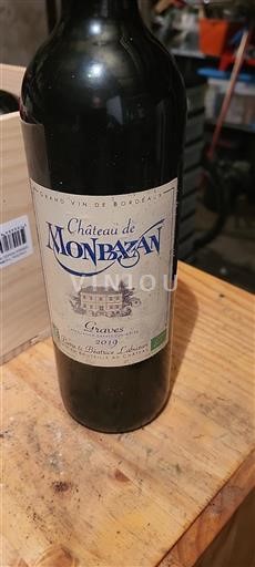 Bordeaux Graves Château Monbazan 2019
