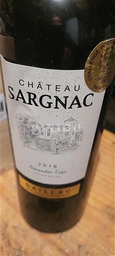 Southwest Gaillac Château Sargnac 2016