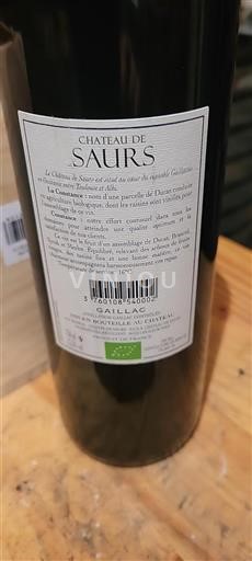 Southwest Gaillac Château Saurs Constance Non-Vintage