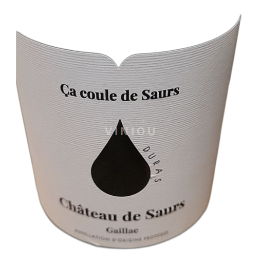 Lounais-Ranska Château Saurs Ça coule de Saurs 2022