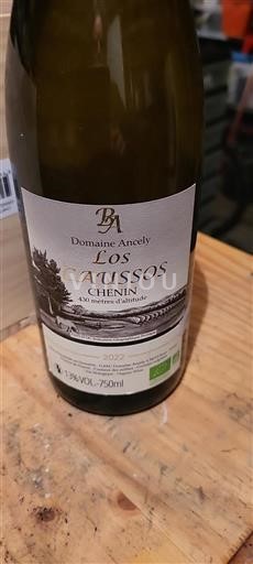 Loiredalen Chinon Domaine Anceley Les Caussols 2022